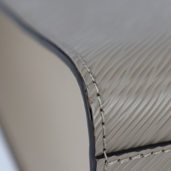 Louis Vuitton Sac Plat PM Epi Leather Tote Bag 2way Shoulder Bag Galle Beige - Picture 6 of 9